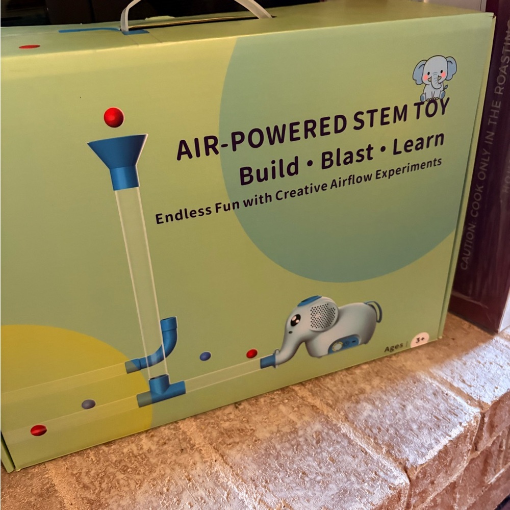 STEM Air-Powered Building Toy Set